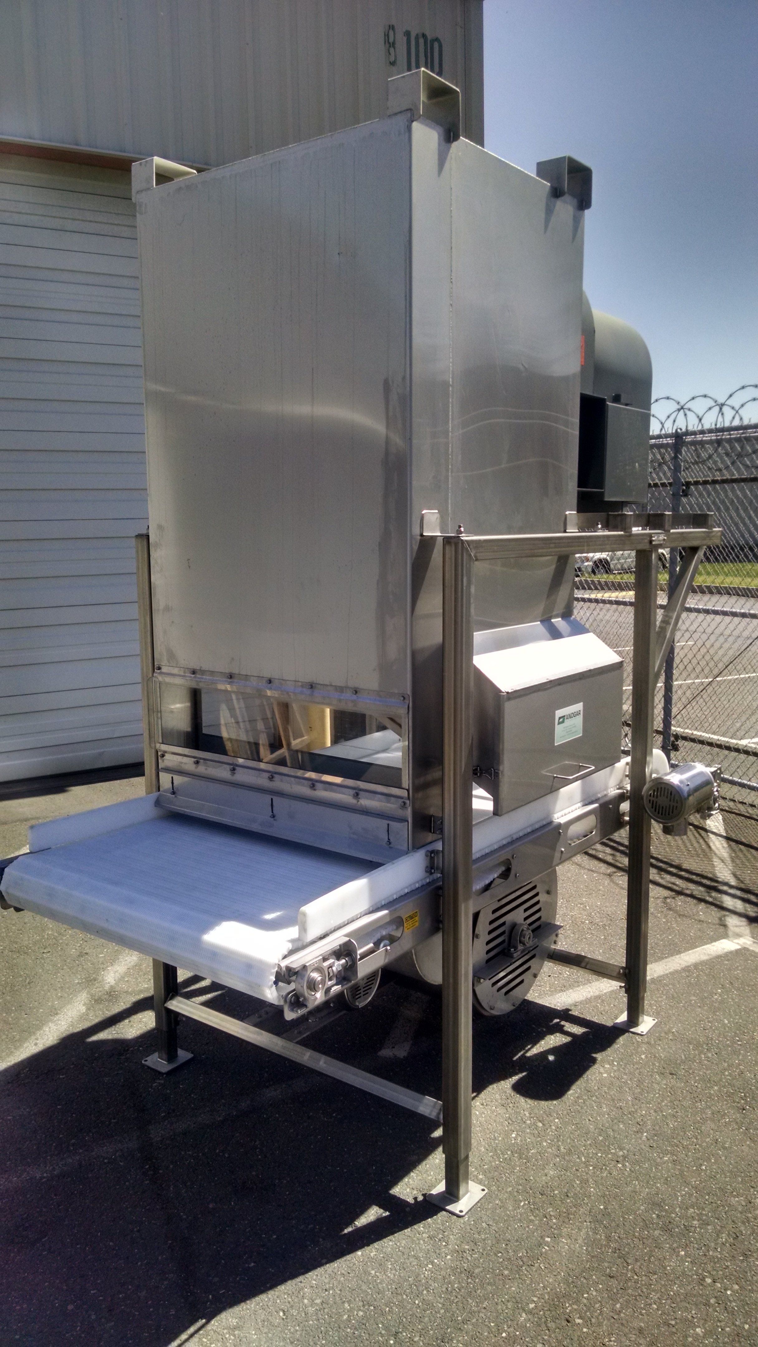 Dual Blower Cleaner by Andgar Food Processing Equipment