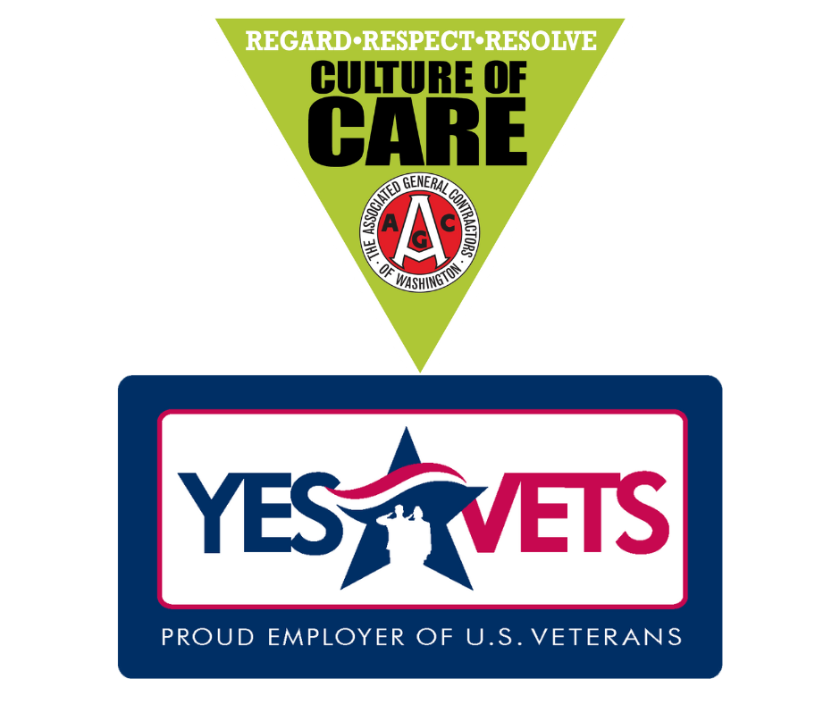 YesVets & AGC Culture of Care Logos