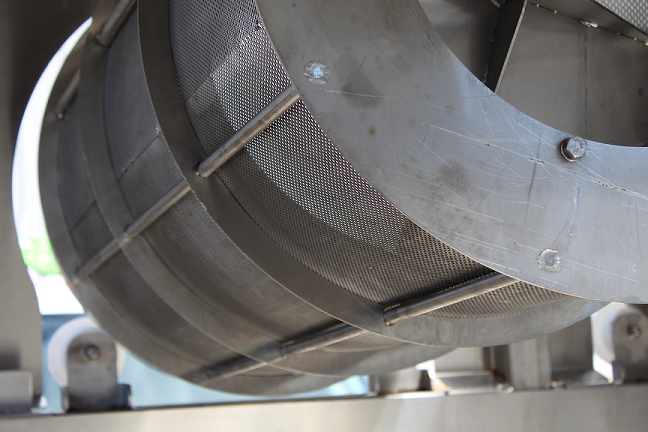 Destemmer Close Up by Andgar Food Processing Equipment Destemmer Close Up by Andgar Food Processing Equipment